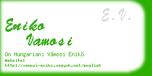 eniko vamosi business card